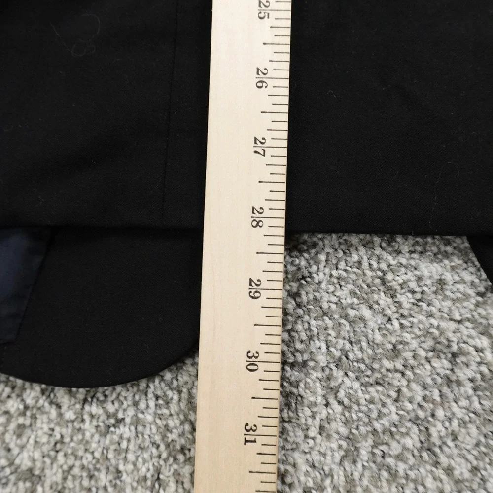 Armani Collezioni Blazer Mens 42‎ Black Wool Sport Coat Suit Top Jacket Italy